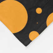 Couverture Polaire Custom Name Pumpkin Circles Fleece Blanket Gift (Coin)