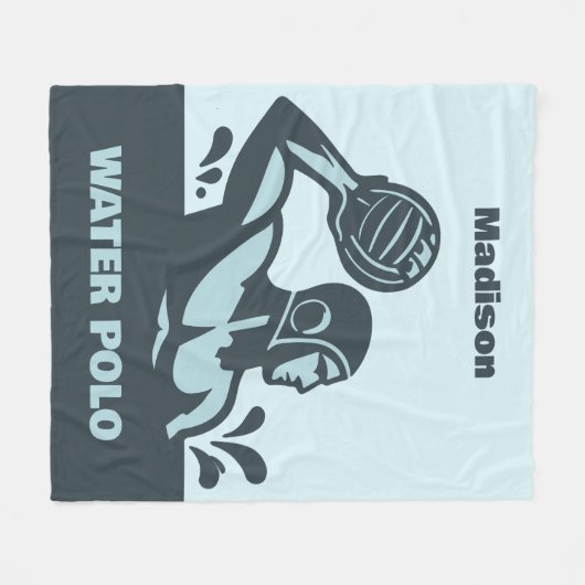 Couverture Polaire Custom Name Water Polo (Devant (Horizontal))