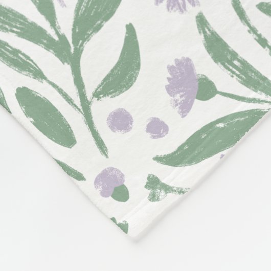 Couverture Polaire Custom sherpa baby blanket with personalized name. (Coin)