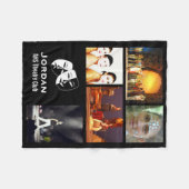 Couverture Polaire Custom Theatre, Drama Club 5 Photo Collage (Devant (Horizontal))
