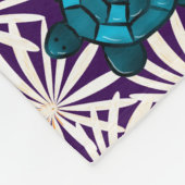 Couverture Polaire Custom turtle pattern  (Coin)