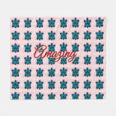 Couverture Polaire Custom turtle pattern Sherpa Blanket (Devant (Horizontal))