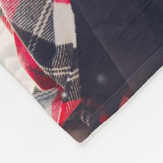 Couverture Polaire Custom Valentine's Day Romantic Love Photo Collage (Coin)