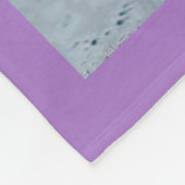 Couverture Polaire Custom Violet Aunt Photo Throw Gift from Kids (Coin)