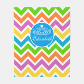 Couverture Polaire Customisez votre propre princesse Tiara (Devant)