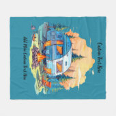 Couverture Polaire Customize Recreational Vehicle Camping Campfire (Devant (Horizontal))