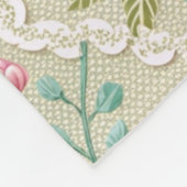 Couverture Polaire Customized Pattern Texture Lace Floral (Coin)