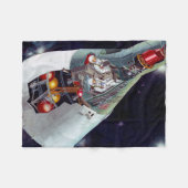 Couverture Polaire Cutaway Un Appareil Spacecraft Gemini À Deux Perso (Devant (Horizontal))