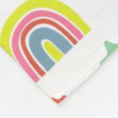 Couverture Polaire Cute arc-en-ciel (Coin)