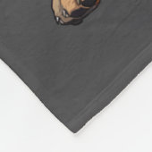 Couverture Polaire Cute Bernese Mountain Christmas Lights Xmas Dog Lo (Coin)