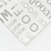 Couverture Polaire Cute Bouvier Flandre Vacances de Noël de chien de  (Coin)