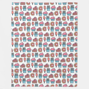 Couverture Polaire Cute Cakes and Desserts