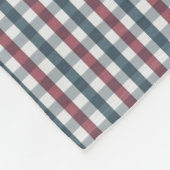 Couverture Polaire Cute Cat and Plaid Pattern (Coin)