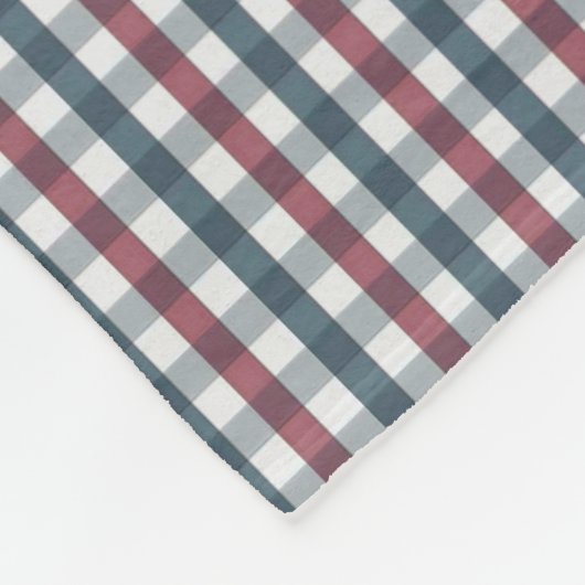 Couverture Polaire Cute Cat and Plaid Pattern (Coin)