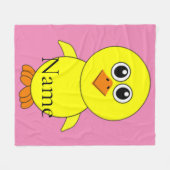 Couverture Polaire Cute Chick Thunder_Cove (Devant (Horizontal))