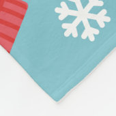 Couverture Polaire Cute Christmas Penguins Pattern (Coin)