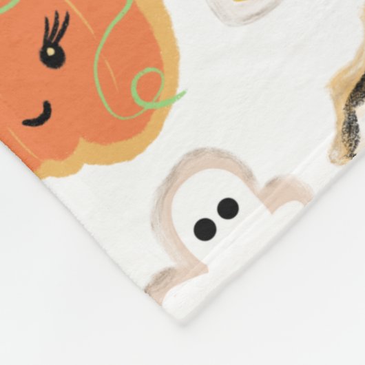 Couverture Polaire Cute Cookies Halloween (Coin)