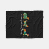 Couverture Polaire Cute Dachshund Merry Christmas Weiner Dog Lover Xm (Devant (Horizontal))