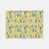 Couverture Polaire Cute Dinosaur (Devant (Horizontal))