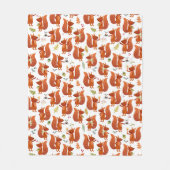 Couverture Polaire Cute écureuil (Devant)