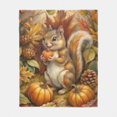 Couverture Polaire Cute écureuil (Devant)