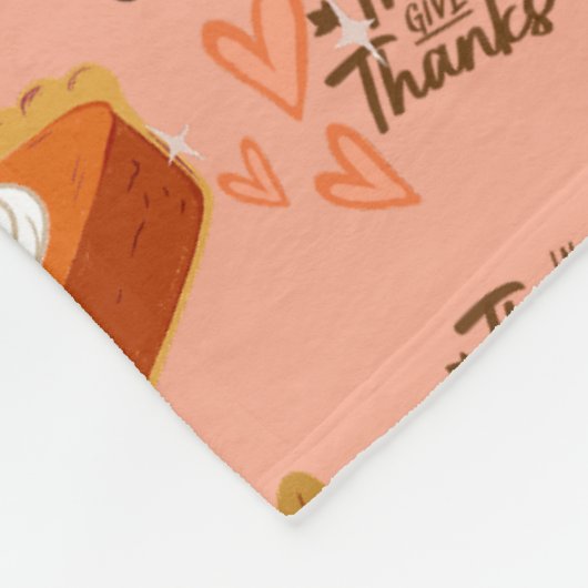 Couverture Polaire Cute Fall Fleece Blanche (Coin)