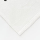 Couverture Polaire Cute Ghost Boire Café Latte Ghost Boo Hallowe (Coin)