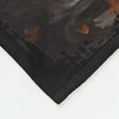 Couverture Polaire Cute Ghost Holding bougie Fun Halloween Gothique V (Coin)