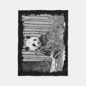 Couverture Polaire Cute Giant Panda Ours (Devant)