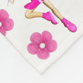 Couverture Polaire Cute & Girly Personnalisé (Coin)