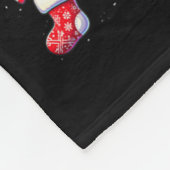 Couverture Polaire Cute Gnomes Merry Christmas Light Family Gnome Xma (Coin)