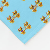 Couverture Polaire Cute Golden Cats (Coin)