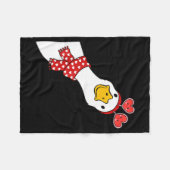 Couverture Polaire Cute Goose Xoxo Be Mine Happy Valentine's Day Wome (Devant (Horizontal))