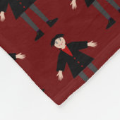 Couverture Polaire Cute Halloween Vampire Patterned (Coin)