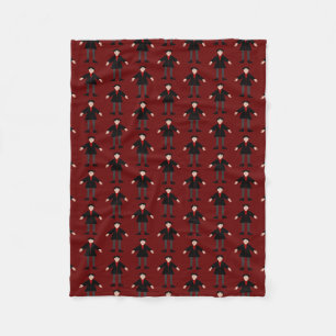 Couverture Polaire Cute Halloween Vampire Patterned