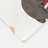 Couverture Polaire Cute Holiday Cat Pattern (Coin)