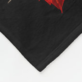 Couverture Polaire Cute Hummingbird Fall Leaves Forest Vibes Autumn A (Coin)