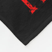 Couverture Polaire Cute I Run You Dare Baseball Players Catcher Fans (Coin)