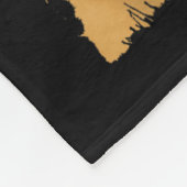 Couverture Polaire Cute Kawaii Chat Noir Manger Sushi Drôle Japonais (Coin)