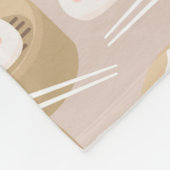 Couverture Polaire Cute Kawaii Dumplings Baguettes en vapeur (Coin)