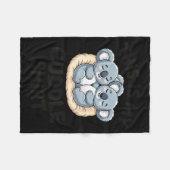 Couverture Polaire Cute Koala Couple This Is My Cuddle (Devant (Horizontal))