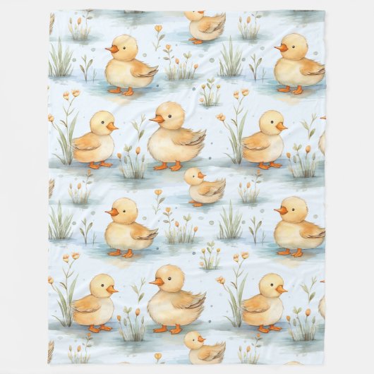 Couverture Polaire Cute Little Motif (Devant)
