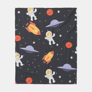 Couverture Polaire Cute Motif Astro