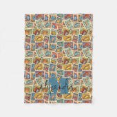 Couverture Polaire Cute Nautique (Devant)