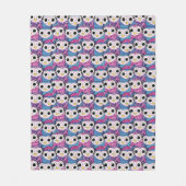 Couverture Polaire Cute Owl Motif (Devant)