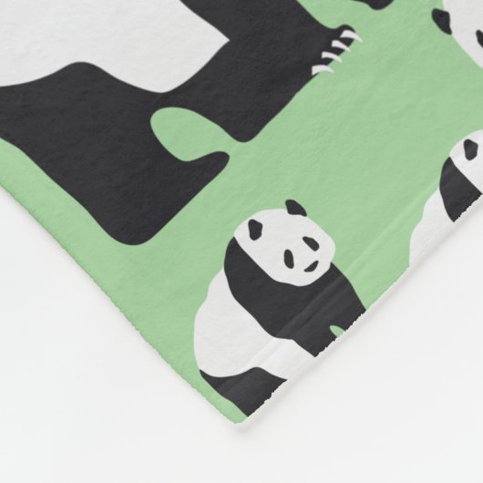 Couverture Polaire Cute Panda Motif ours (Coin)