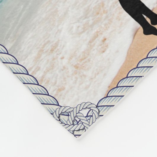 Couverture Polaire Cute personnalisable petite cuillère à molleton (Coin)