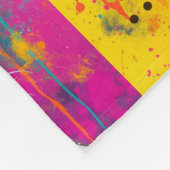 Couverture Polaire Cute Puppy Funny Dog Mixed Media Animal Pet (Coin)