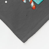 Couverture Polaire Cute Rat Terrier Le Dog Christmas Tree Xmas  (Coin)