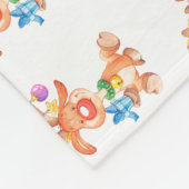 Couverture Polaire Cute Reindeer (Coin)